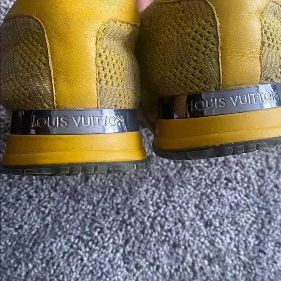 Louis Vuitton Yellow and White Sneakers - Picture 2 of 6